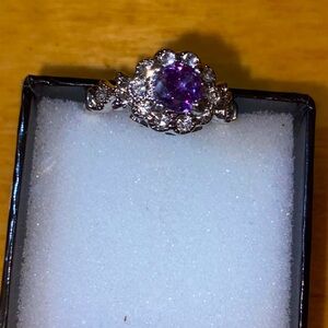 Beautiful Amethyst ring size 8.5